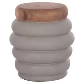 ΤΡΑΠΕΖΙ ΒΟΗΘΗΤΙΚΟ PUFFAT HM18172.03 FIBER CEMENT ΓΚΡΙ- ΞΥΛΟ TEAK TOP Φ45x46Υεκ. |  Τραπέζια στο espiti