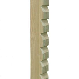 ΔΟΚΑΡΙ POST90 ΜΕ ΔΟΝΤΑΚΙΑ 9x9x200cm NewPlan - NewPlan |  Ξύλινα Προϊόντα Κήπου-Βεράντας στο espiti