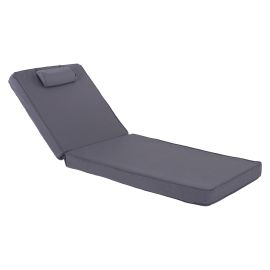 ΜΑΞΙΛΑΡΙ ΞΑΠΛΩΣΤΡΑΣ TEXTILENE 600gr/m2 SIFNOS ΓΚΡΙ HM11237.30T 194x70x11Yεκ. |  Μαξιλάρια Εξωτερικού Χώρου στο espiti