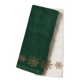 DAS HOME CHRISTMAS ΠΟΤΗΡΟΠΑΝΑ ΣΕΤ 2ΤΜΧ 40X60 0705 GREEN, IVORY |  Χριστουγεννιάτικες Πετσέτες στο espiti