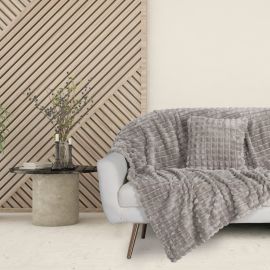DAS HOME ΚΟΥΒΕΡΤΑ FLEECE 130Χ170 1359 GREY |  Κουβέρτες Καναπέ στο espiti