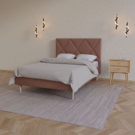 Κρεβάτι Fortuna Τερακότα 140x200cm AlphaB2B |  Κρεβάτια στο espiti