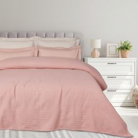 DAS HOME ΚΟΥΒΕΡΤΑ ΠΙΚΕ 220X240 0494 NUDE |  Κουβέρτες Βαμβακερές Υπέρδιπλες στο espiti