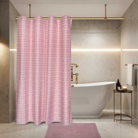 GREENWICH POLO CLUB ΚΟΥΡΤΙΝΑ ΜΠΑΝΙΟΥ 200Χ180 ESSENTIAL 3121 NUDE |  Κουρτίνες Μπάνιου στο espiti