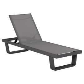 ΞΑΠΛΩΣΤΡΑ ΑΛΟΥΜΙΝΙΟΥ ΜΕ ΥΦΑΣΜΑ TESLIN RICKON HM6292.01 ΣΕ ΓΚΡΙ 198x61,5x97Υεκ. |  Ξαπλώστρες - Καρέκλες Παραλίας στο espiti