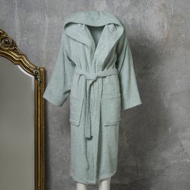 ΜΠΟΥΡΝΟΥΖΙ ΕΝΗΛΙΚΩΝ LIBERTY AQUA XLARGE XL MELINEN |  Μπουρνούζια στο espiti