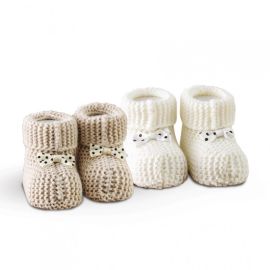 ΣΕΤ 2 ZEY. ΠΛΕΧΤΑ ΠΑΠΟΥΤΣΑΚΙΑ ΑΓΚΑΛΙΑΣ BABY SHOES Νο2 ACRILIC 100% Sbhome |  Βρεφικά Διάφορα στο espiti