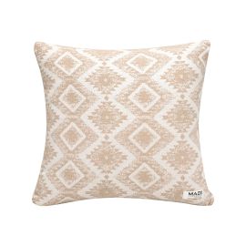 Διακοσμητικό Μαξιλάρι FOLK BEIGE Βαμβάκι 45 x 45 εκ. MADI |  Μαξιλάρια διακοσμητικά στο espiti