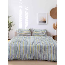 Σετ κουβερλί SANDORA 100% Βαμβάκι 220 x 240 + 2 μαξιλαροθήκες 52 x 72 εκ. MADI |  Κουβερλί Υπέρδιπλα στο espiti