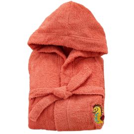 Μπουρνούζι με Κουκούλα Kids Bath TAMI PEACH 4-6 Palamaiki |  Μπουρνούζια Παιδικά στο espiti