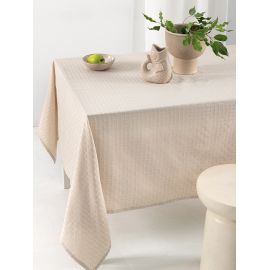 Τραπεζομάντηλο Αλεκιαστο Formal Dinner 175x320 MILLY BEIGE Palamaiki |  Τραπεζομάντηλα στο espiti