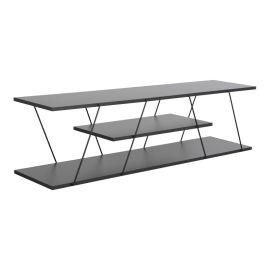 Έπιπλο τηλεόρασης Tars pakoworld ανθρακί-μαύρο 120x30x33εκ |  Έπιπλα τηλεόρασης στο espiti