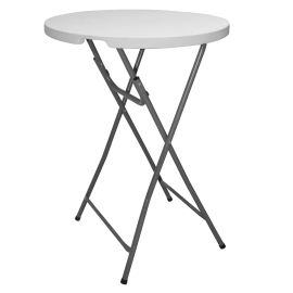 ΤΡΑΠΕΖΙ ΜΠΑΡ CATERING-ΣΥΝΕΔΡΙΟΥ HM5066 Φ81Χ110 εκ.ΠΤΥΣΣΟΜΕΝΟ |  Σταντ - τραπέζια στο espiti
