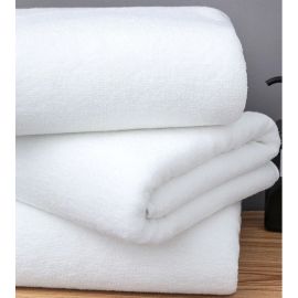 Beauty Home Πετσέτα Μπάνιου Ξενοδοχείου Crystal 600gsm Art Ε3013 100% Cotton 80x150 Λευκό       |  Μπάνιο στο espiti