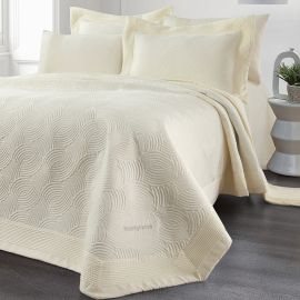 Beauty Home Σετ κουβερλί υπέρδιπλο Clio Art 12503 230x250 Εκρού       |  Κουβερλί Υπέρδιπλα στο espiti