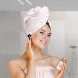 Beauty Home Πετσέτα μαλλιών Turban Art 3410 Ροζ       |  Πετσέτες Προσώπου στο espiti
