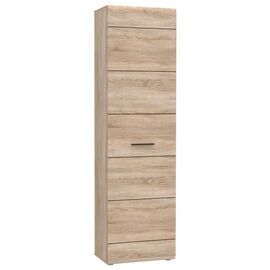 Ντουλάπα Μονόφυλλη Solo1D Sonoma με Wenge 45x58x197cm AlphaB2B |  Ντουλάπες ρούχων στο espiti