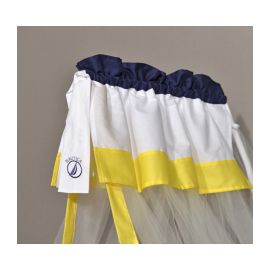 Κουνουπιέρα 180x500 cm Design 917 Κίτρινο - Σκούρο Μπλε - Λευκό |  Βρεφικές Πάντες στο espiti