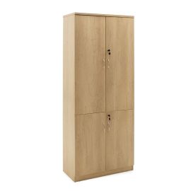 Ντουλάπα γραφείου επαγγελματική Amazon pakoworld χρώμα sonoma 80x40x200εκ |  Ντουλάπες γραφείου στο espiti