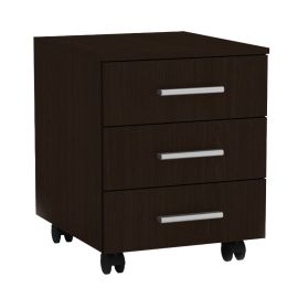 Συρταριέρα τροχήλατη Luke pakoworld wenge 40x48.5x53.5εκ |  Συρταριέρες γραφείου στο espiti