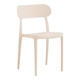 Καρέκλα Amvroan στοιβαζόμενη pakoworld με UV protection cappuccino pp 51x49x79.5εκ |  Καναπέδες - Καρέκλες  στο espiti