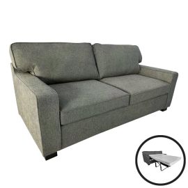 Καναπές-κρεβάτι διθέσιος Polaris pakoworld ύφασμα σε χακί απόχρωση181x91x83εκ |  Καναπέδες-Κρεβάτι στο espiti