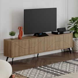 Έπιπλο τηλεόρασης Dune Megapap χρώμα ανοιχτό καρυδί 180x29,6x50εκ. |  Έπιπλα τηλεόρασης στο espiti