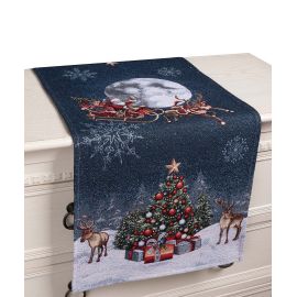 τραβέρσα (47cm x 140cm) BLUE MOON 5206978169854 SilkFashion |  Χριστουγεννιάτικα Τραπεζομάντηλα  στο espiti