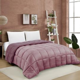 ΚΟΥΒΕΡΤΟΠΑΠΛΩΜΑ ΜΟΝΟ SHELBY AMETHYST (160X220) ΜΟΝΟ 160Χ220 MELINEN |  Κουβερτοπαπλώματα  στο espiti