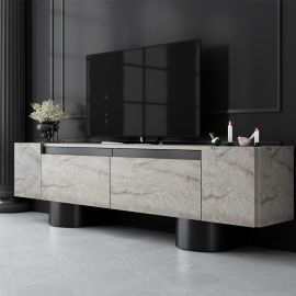 Έπιπλο τηλεόρασης Haven Megapap χρώμα travertine 180x30x50εκ. |  Έπιπλα τηλεόρασης στο espiti