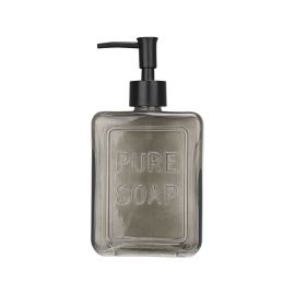 ESTIA ΑΝΤΛΙΑ ΣΑΠΟΥΝΙΟΥ PURE SOAP ΓΥΑΛΙΝΗ 520ml ΓΚΡΙ - 02-34726 Estia |  Αξεσουάρ Μπάνιου - διάφορα στο espiti