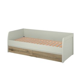Κρεβάτι Karin Μονό Cashmere-Evoke Oak με πάτωμα 90x200cm AlphaB2B |  Κρεβάτια στο espiti