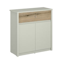 Μπουφές Karin Cashmere-Evoke Oak 87x36.5x91cm AlphaB2B |  Βιτρίνες - Έπιπλα εισόδου στο espiti