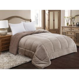 ΚΟΥΒΕΡΤΟΠΑΠΛΩΜΑ ΜΟΝΟ 160X240 ADAM HOME (805) BROWN |  Κουβερτοπαπλώματα  στο espiti