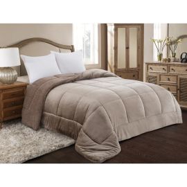 ΚΟΥΒΕΡΤΟΠΑΠΛΩΜΑ ΥΠΕΡΔΙΠΛΟ 220X240 ADAM HOME (805) BROWN |  Κουβερτοπαπλώματα  στο espiti
