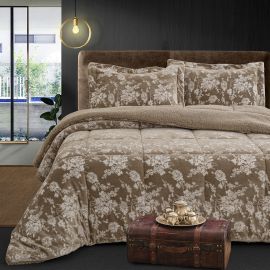 Beauty Home Κουβερτοπάπλωμα king size Art 12672 240x260 Μπεζ       |  Κουβερτοπαπλώματα  στο espiti