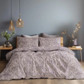 Beauty Home Σετ παπλωματοθήκη φανελένια υπέρδιπλη Gogh Art 12334 230x250 Μόκα       |  Παπλωματοθήκες φανελένιες υπέρδιπλες στο espiti