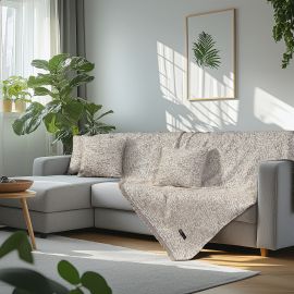 Beauty Home Μαξιλαροθήκη διακοσμητική Art 8641 45x45 Εκρού       |  Μαξιλάρια διακοσμητικά στο espiti
