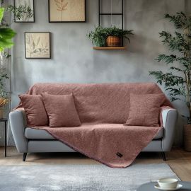 Beauty Home Ριχτάρια σετ 3τμχ Art 8644 (170x170+170x240+170x290) Σάπιο Μήλο       |  Ριχτάρια στο espiti