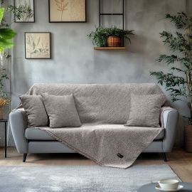 Beauty Home Μαξιλαροθήκη διακοσμητική Art 8646 45x45 Γκρι       |  Μαξιλάρια διακοσμητικά στο espiti
