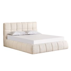 ΚΡΕΒΑΤΙ ΔΙΠΛΟ EDDY HM731.03 ΜΠΕΖ ΜΠΟΥΚΛΕ & ΑΠΟΘΗΚΕΥΤΙΚΟΣ ΧΩΡΟΣ--ΣΤΡΩΜΑ 160x200εκ |  Κρεβάτια στο espiti