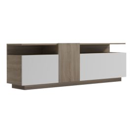 Μπουφές Vendora pakoworld σε sonoma-λευκή απόχρωση 150x29.5x46.3εκ |  Έπιπλα τηλεόρασης στο espiti