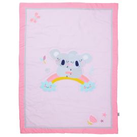 DAS BABY ΚΟΥΒΕΡΛΙ FUN 4934 GREY, PINK |  Βρεφικό κουβερλί στο espiti