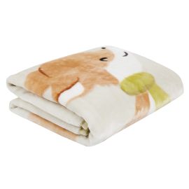 DAS BABY ΚΟΥΒΕΡΤΑ VELOUR ΚΟΥΝΙΑΣ RELAX 4978 BEIGE, TERACOTTA |  Βρεφικές Κουβέρτες στο espiti
