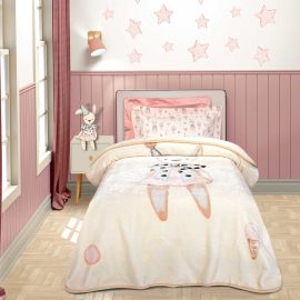 GREENWICH POLO CLUB ΚΟΥΒΕΡΤΑ VELOUR JUNIOR ESSENTIAL 8859 CREAM |  Κουβέρτες Παιδικές στο espiti
