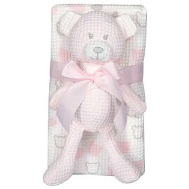 GREENWICH POLO CLUB ΚΟΥΒΕΡΤΑ ΠΙΚΕ 75X100 ΒΑΒΥ ESSENTIAL 8855 PINK, WHITE |  Βρεφικές Κουβέρτες στο espiti