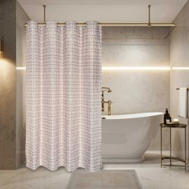 GREENWICH POLO CLUB ΚΟΥΡΤΙΝΑ ΜΠΑΝΙΟΥ 240Χ180 ESSENTIAL 3122 TAUPE |  Κουρτίνες Μπάνιου στο espiti