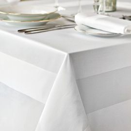 Beauty Home Πετσετάκι επαγγελματικό Satin Band Art Ε8035 53x53 Λευκό       |  Τραπεζαρία στο espiti