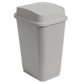 HOMELY ΚΑΔΟΣ ΑΠΟΡΡΙΜΑΤΩΝ FLIPTOP 2 50lt ΓΚΡΙ - 02-49238 Estia |  Εργαλεία Κουζίνας - Αξεσουάρ στο espiti