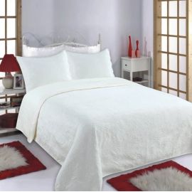 ΚΟΥΒΕΡΛΙ SUPERSOFT NX2212a (240cm x 260cm + 2 x 50cm x 70cm ) IVORY 5206978073793 SilkFashion |  Κουβερλί Υπέρδιπλα στο espiti